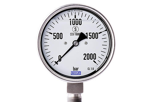 Wika 2000 Bar Pressure Gauge