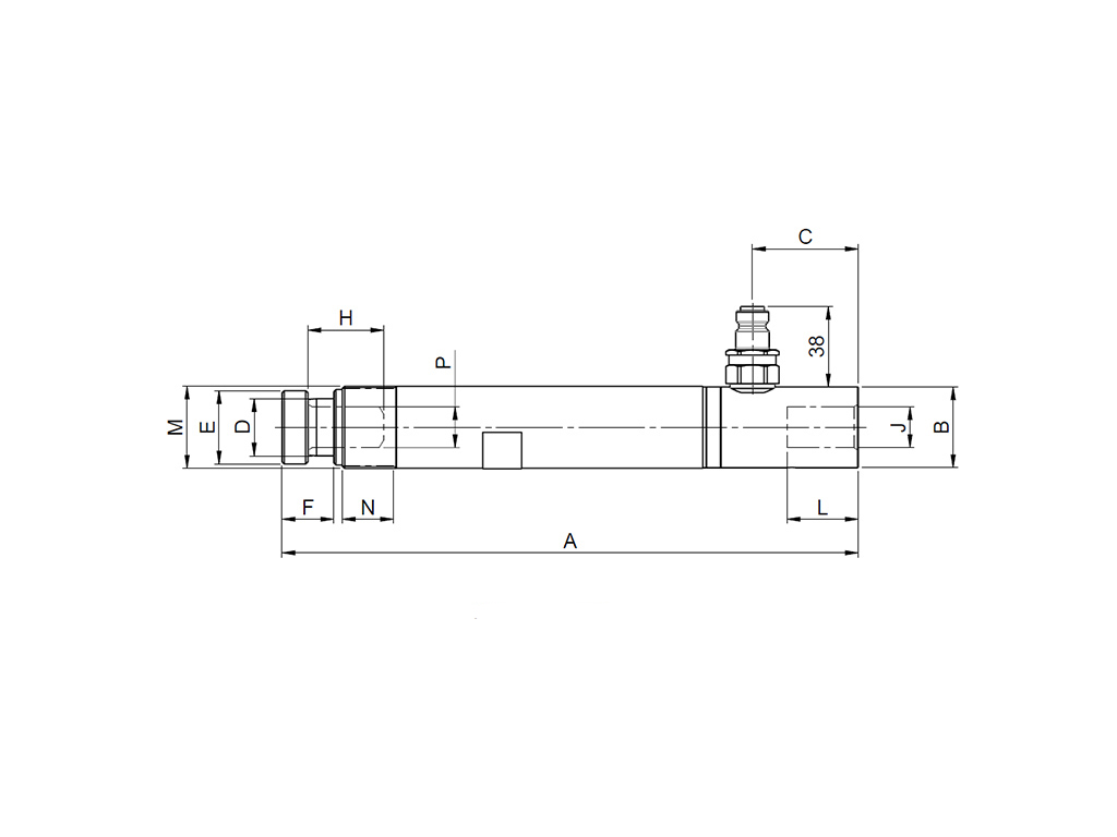 Rehobot CF-CFU Single Acting Cylinder