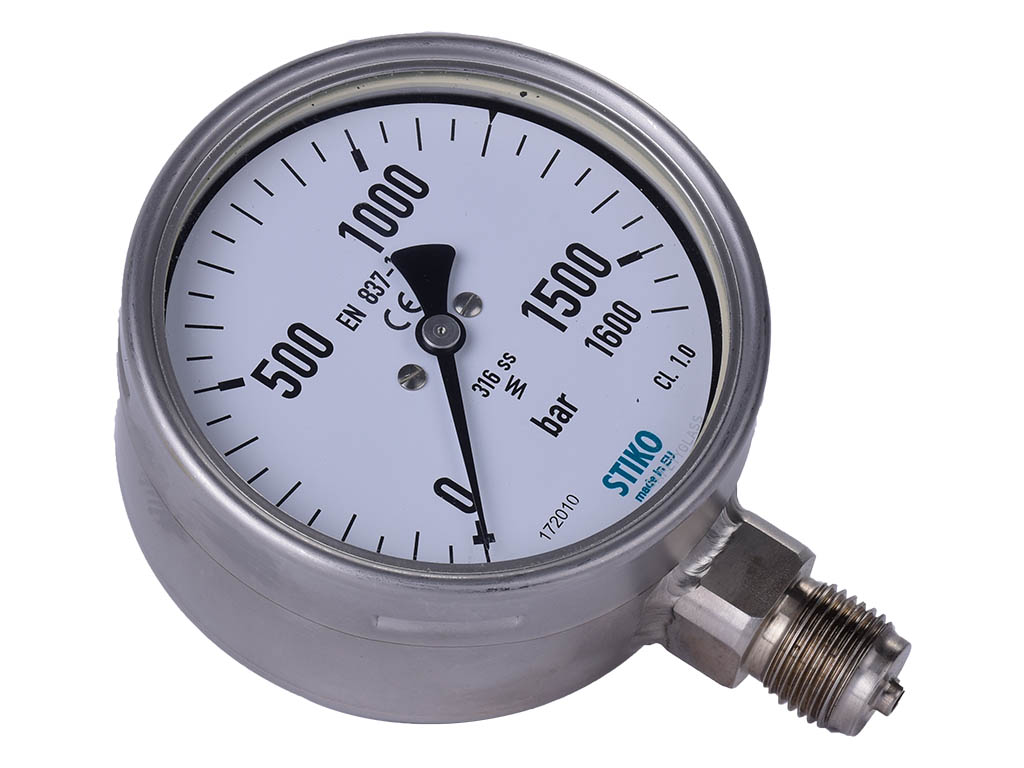 Stiko 1600 Bar High Pressure Gauge