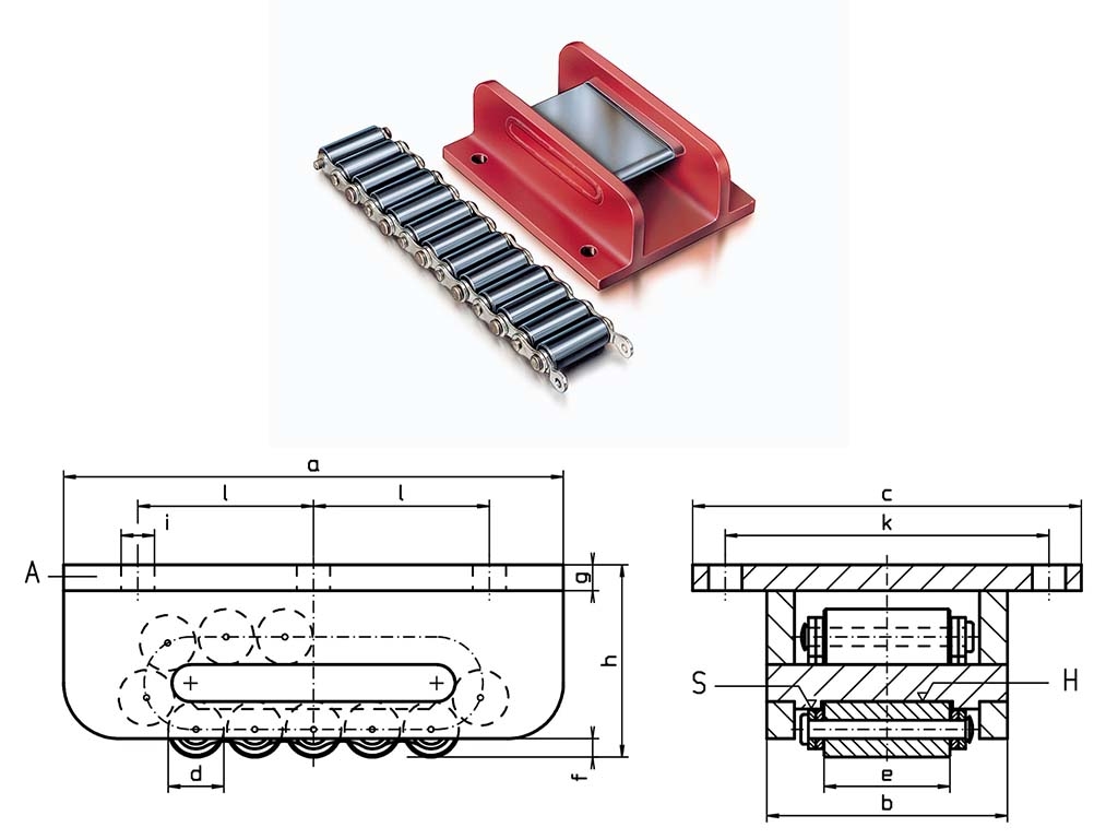 Boerkey ASH-150t Heavy Load Roller Skates