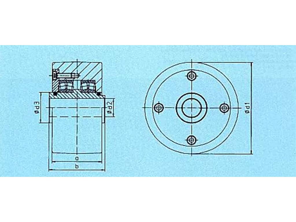 Boerkey Stainless Steel Heavy Duty Wheel