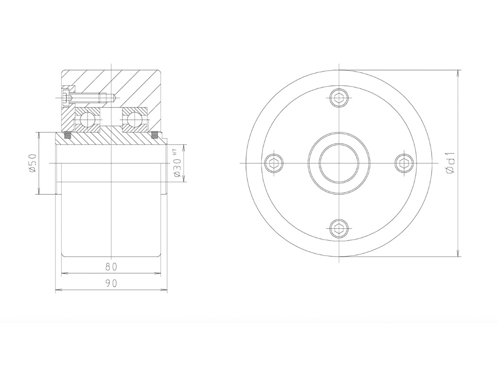 Boerkey Steel Heavy Duty Wheel