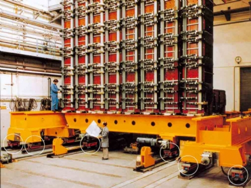 Boerkey ZASH130t-50CrV4 Heavy Load Roller Skates
