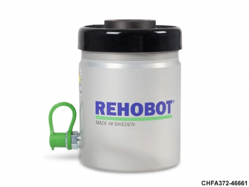 Rehobot CHFA Single Acting Spring Return Hollow Piston Hydraulic Jack Aluminium 