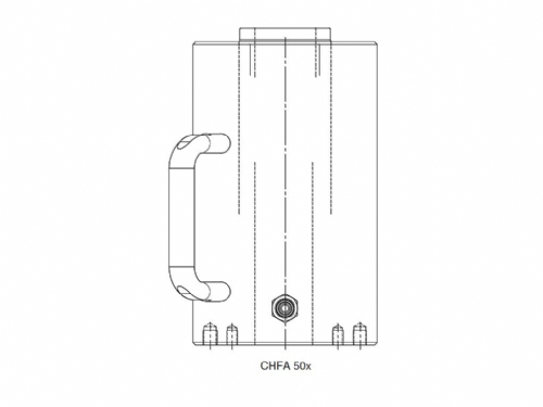 Rehobot CHFA Series Hollow Piston Hydraulic Cylinder 