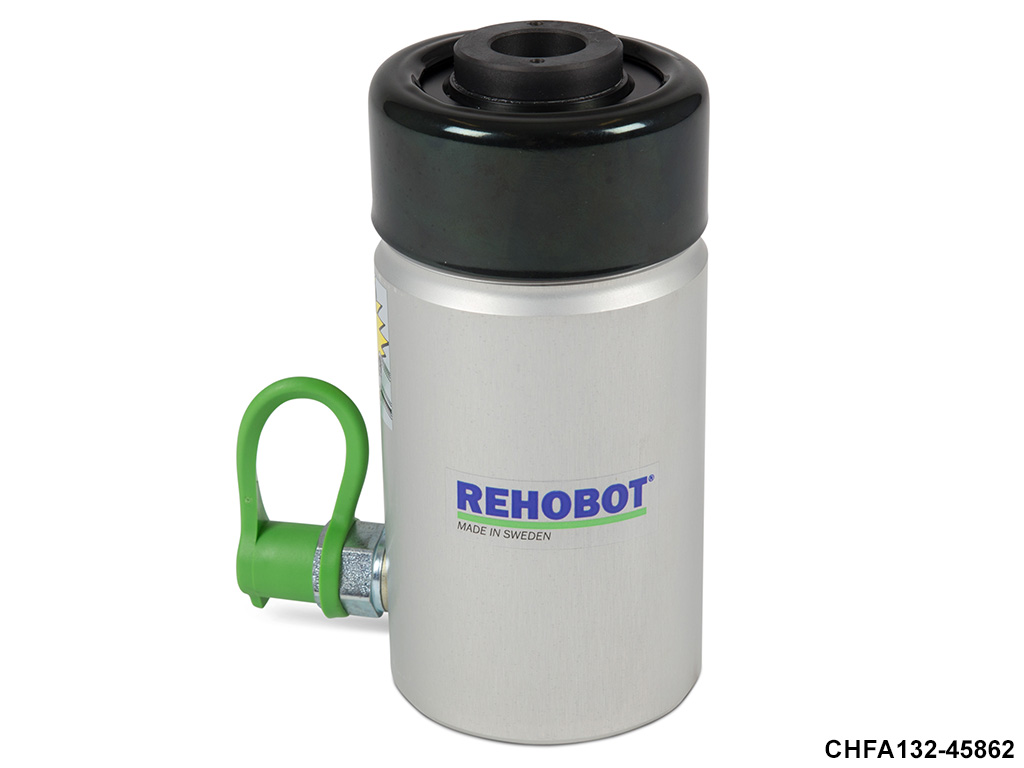 Rehobot/NIKE CHFA Spring Return Hollow Piston Hydraulic Jack Aluminium 