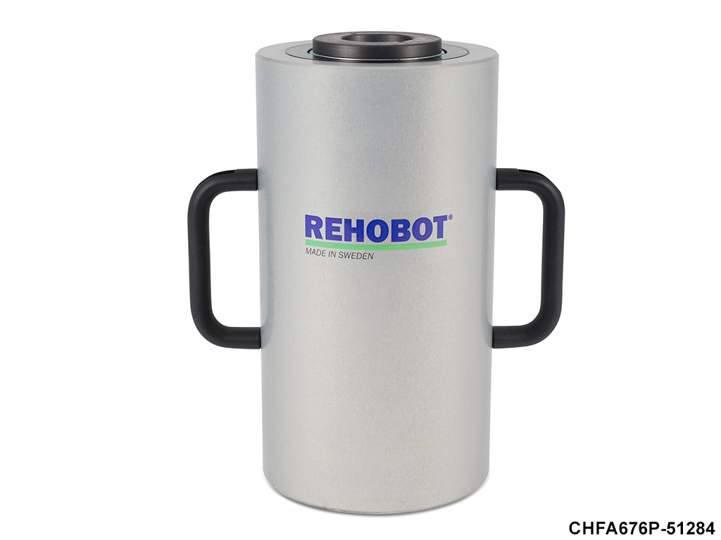 Rehobot CHFA Spring Return Hollow Piston Hydraulic Jack 