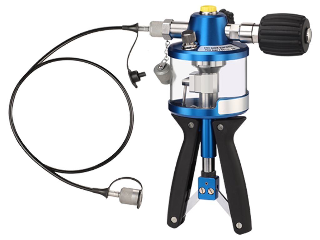 Hydraulic High Pressure Comparison Test Pump for Gauges EP-P700