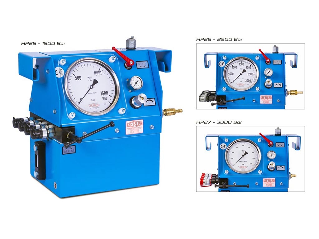 Gerus Press HP-26 Air Hydraulic Test Pump