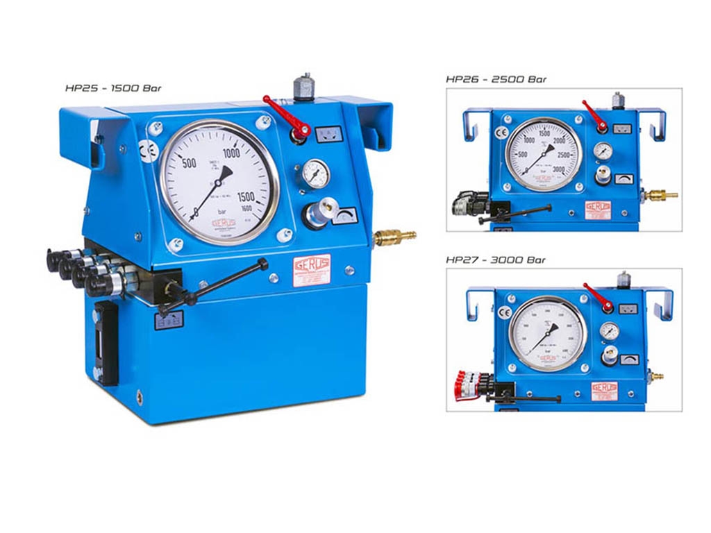 Gerus Press HP-27 Air Hydraulic Test Pump