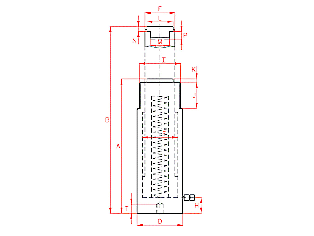 Larzep SM05016 Hydraulic Cylinder