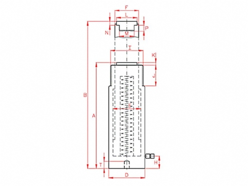 Larzep SM07516 Hydraulic Cylinder