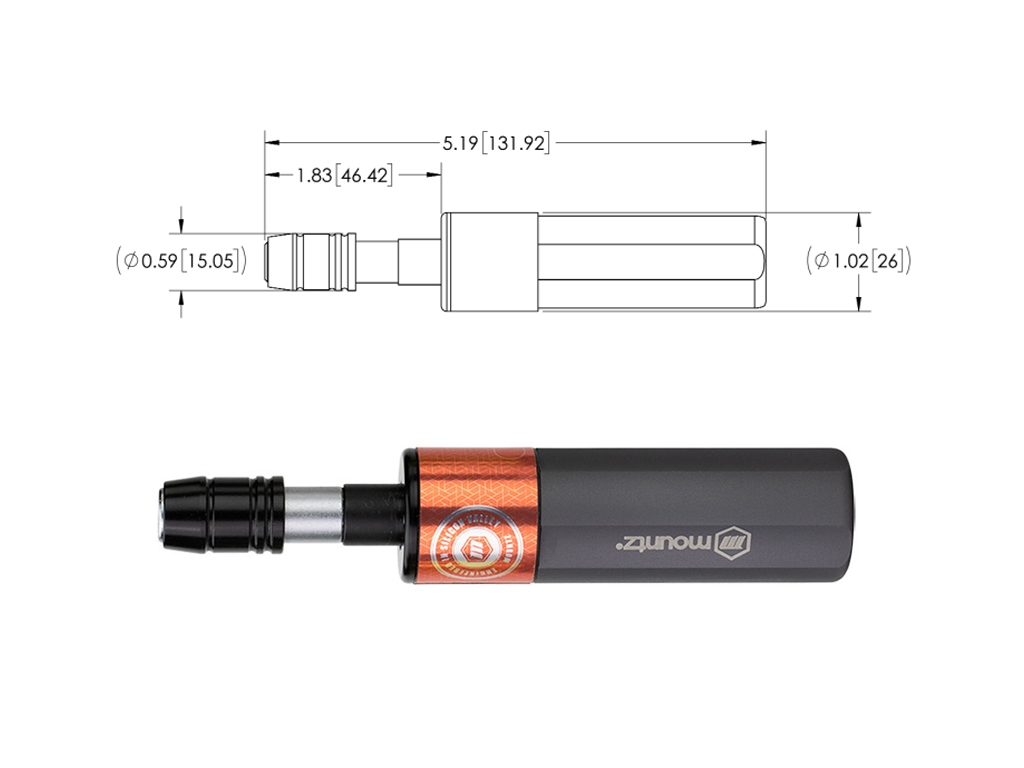 076551 FG8i Red Torque Screwdriver