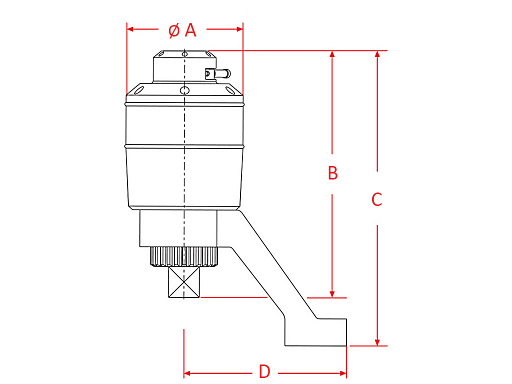 Boltmax MX Torque Multipliers Drawing 