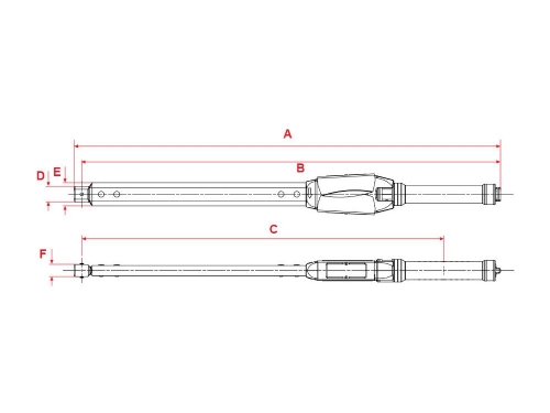 Norbar Pro 650-1500 Professional Torque Adjustable Ratchet