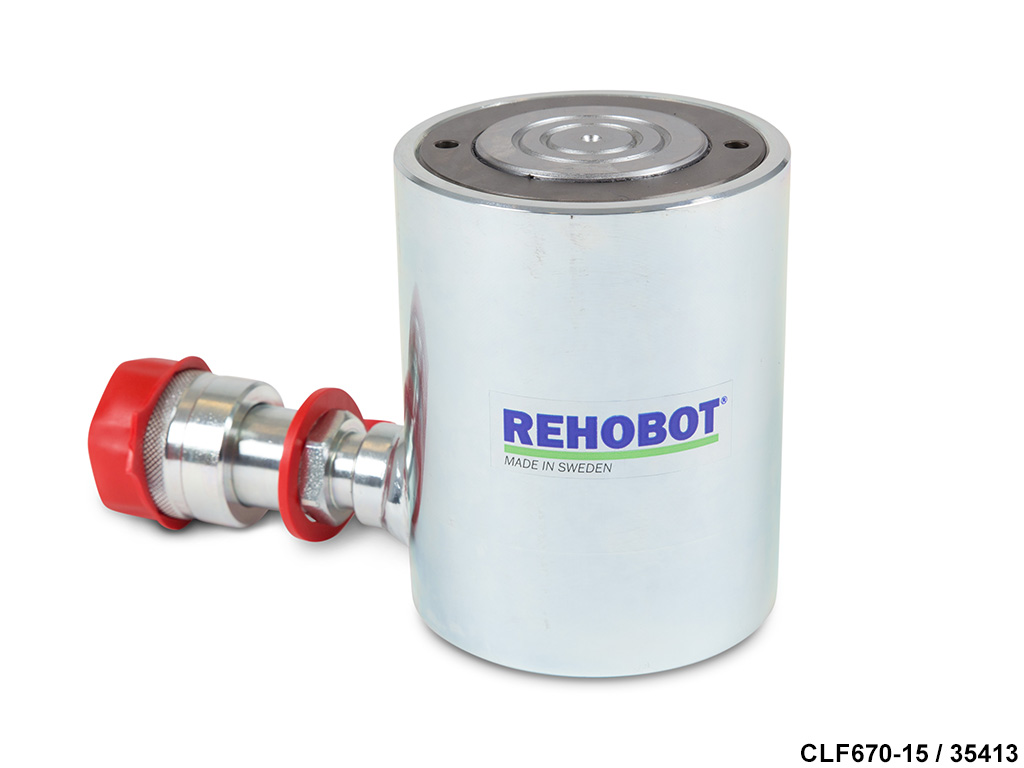 Rehobot CL CLF Single Acting Hydraulic  Push Cylinder