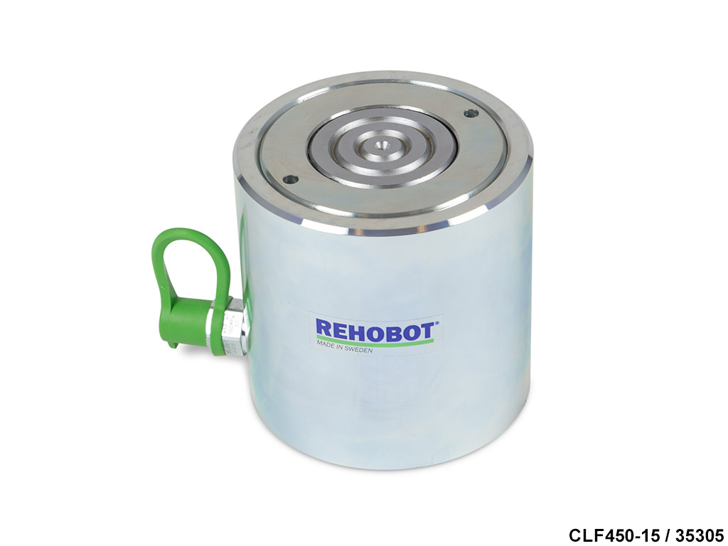 Rehobot CLF450-15 Tek Etkili Yay DönüşlüHidrolik Silindir 