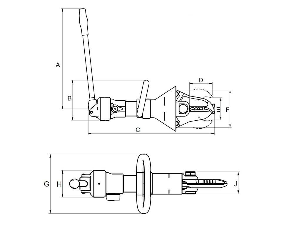 HSS100B Hidrolik Kurtarma Ekipmanı