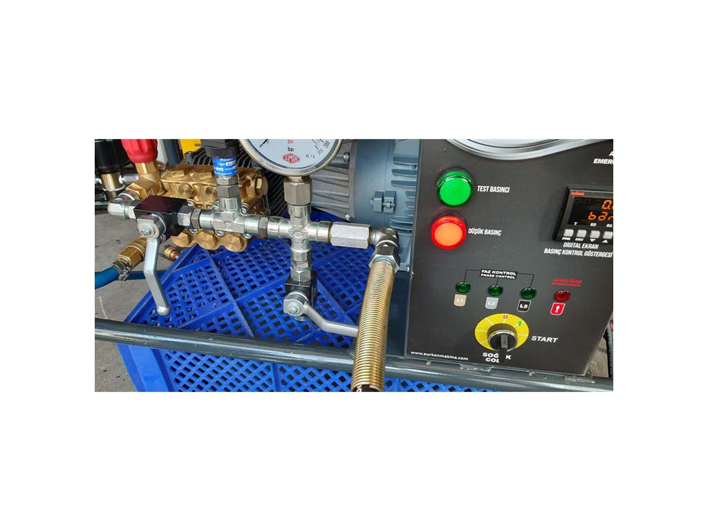 STP Serisi Elektrikli Hidrostatik Test Pompası