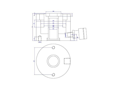 Surkon HKZ20020 Hollow Piston Cylinder