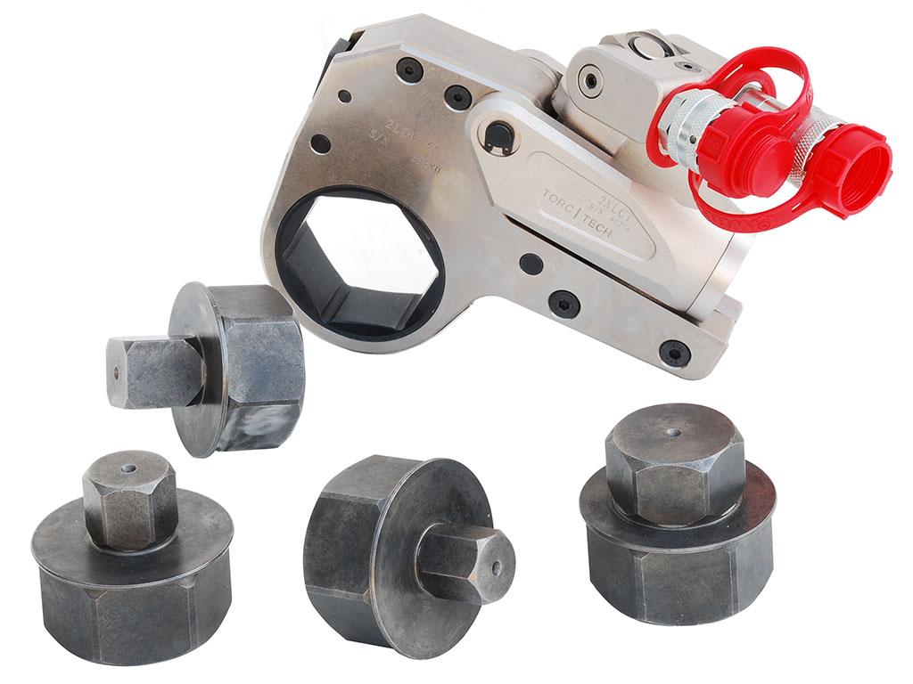 Ratchet Type Hydraulic Torque Wrench Torc Tech 4LOW Square Drive Adaptor