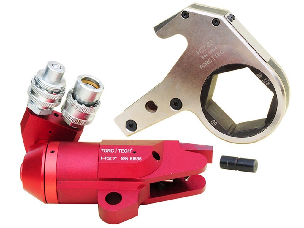 Low Profile Hydraulic Torque Wrench Torc Tech TW-H120