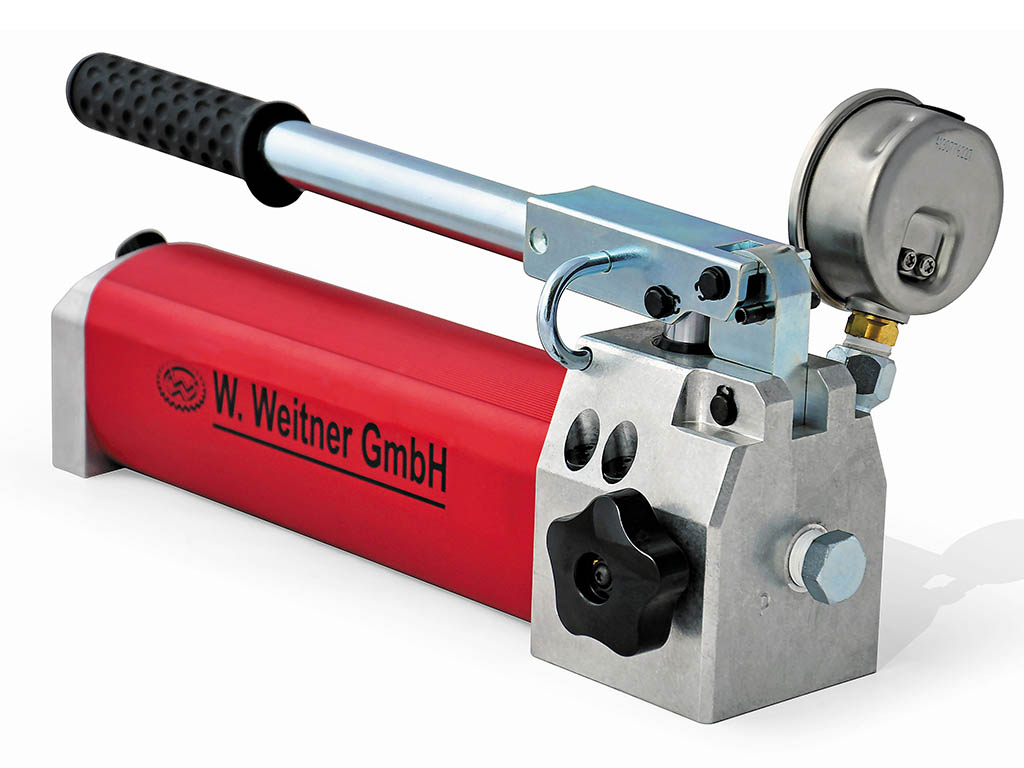 Werner Weitner Double Speed High Pressure Hydraulic Hand Pump - 700 Bar