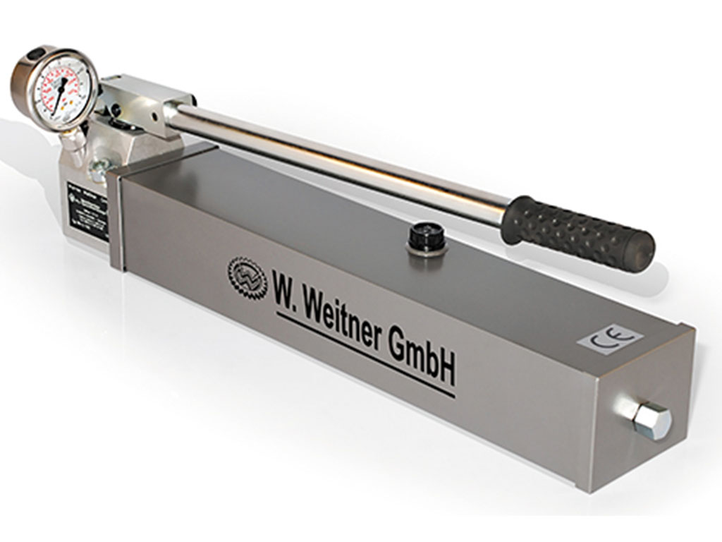 Werner Weitner Yüksek Debili Çift Etkili Hidrolik El Pompası WH-30