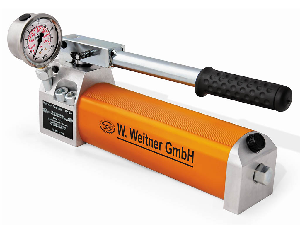 Weitner WH-4 700 Bar Yüksek Basınç Hidrolik El Pompası 