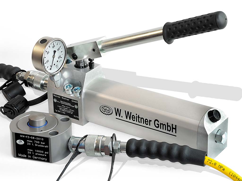 Werner Weitner WH-1 Hydraulic Hand Pump 700 Bars